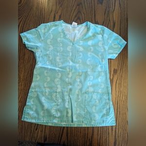 Small scrub top